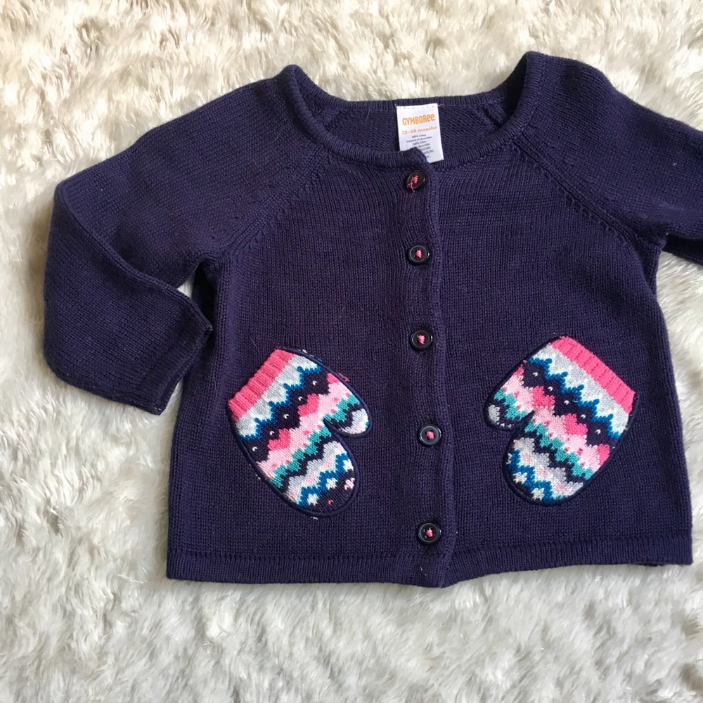 GYMBOREE NWT Blue cardigan sweater